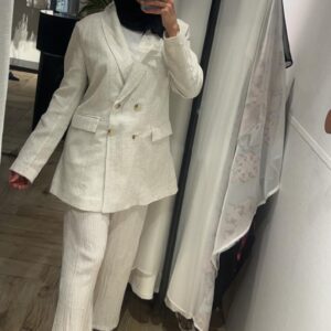 off white suit