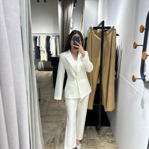 Alternative view of dantil blazer