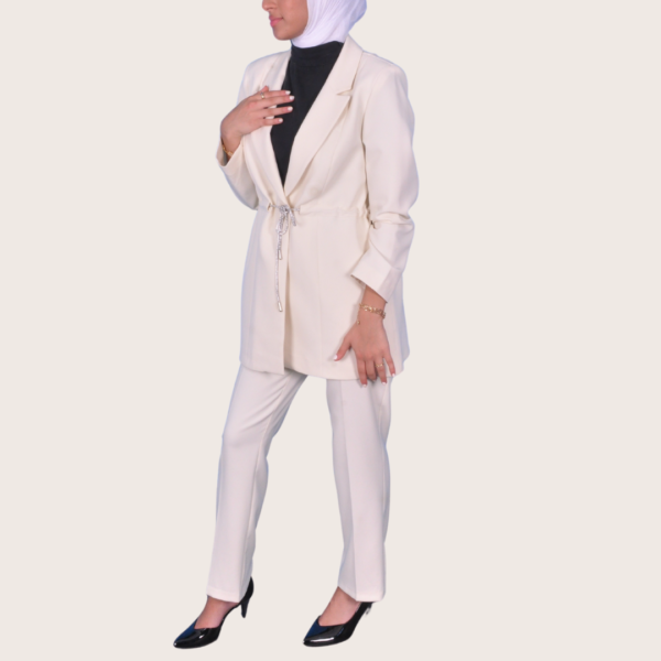 ⁦بليزر سكري حزام ستراس⁩ - الصورة ⁦3⁩
