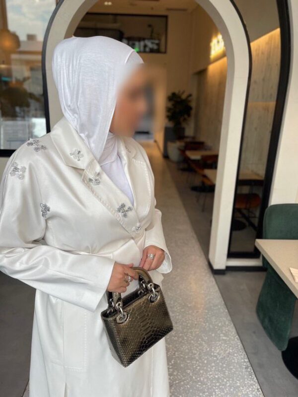 ⁦ترنش كوت أبيض⁩ - الصورة ⁦4⁩