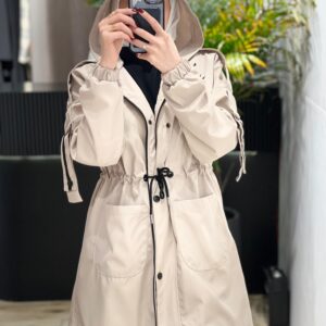 Alternative view of rain coat
