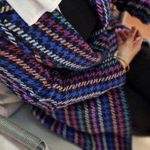 Alternative view of colorful blazer