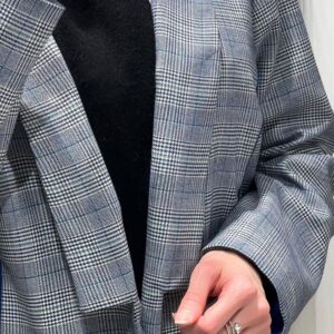 Alternative view of blue&grey blazer