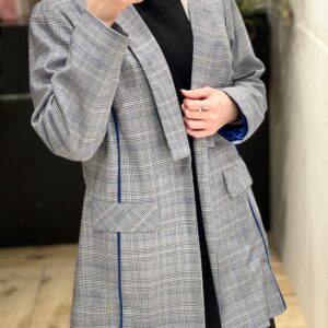 blue&grey blazer